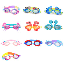 Load image into Gallery viewer, 3-16 Years Children Cartoon HD Swimming Goggles Waterproof Anti-Fog Swimming Safety Goggles Professional Swimming Equipment
