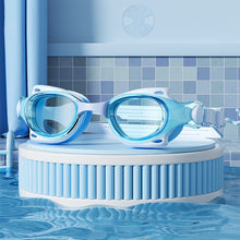 Load image into Gallery viewer, Children's Cartoon Small Frame Swimming Goggles HD Waterproof Anti-Fog Diving Goggles Silicone Cap Professional Swimming Equipment
