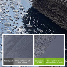 Load image into Gallery viewer, Microfiber Car Cleaning Towel Double-Sided Ultra Absorbent Car Wash Cleaning Cloth Soft Scratch Proof Lint Washing Towel

