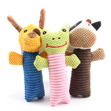 Load image into Gallery viewer, Pet Dog Squeaky Toys Animals Shapes Squeaky Plush Chew Toys for Small Medium Large Dogs
