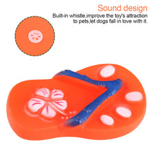 Load image into Gallery viewer, Dog Pet Slipper Shape Squeaky Toys Puppy Chew Play Toys Dog Sound Toys Squeaker Chewing Toy Funny Interactive for Dog Pet Supplies
