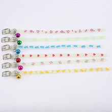Load image into Gallery viewer, Adjustable Pet Glowing Collar With Bell Buckle Neck Strap Puppy Luminous Collar Cute Dog Cat Collar Glow At Night Pet Supplies
