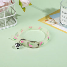 Load image into Gallery viewer, Adjustable Pet Glowing Collar With Bell Buckle Neck Strap Puppy Luminous Collar Cute Dog Cat Collar Glow At Night Pet Supplies
