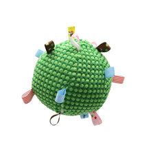 Load image into Gallery viewer, Interactive Ball Dog Toy for Aggressive Chewers Training Decompress Bite Resistant Plush Handle Dog Toys with Bells Pet Supplies
