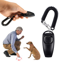 Load image into Gallery viewer, 1Pc Pet Dog Whistle And Clicker Puppy Stop Barking Training Aid Tool Clicker Portable Trainer Pet Products Supplies
