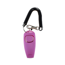 Load image into Gallery viewer, 1Pc Pet Dog Whistle And Clicker Puppy Stop Barking Training Aid Tool Clicker Portable Trainer Pet Products Supplies
