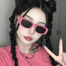 Load image into Gallery viewer, Retro Small Frame Square Sunglasses Women Luxury Brand Design Hip Hop Punk Sun Glasses Men Bar Party Eyewear High Quality Accessory
