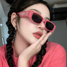 Load image into Gallery viewer, Retro Small Frame Square Sunglasses Women Luxury Brand Design Hip Hop Punk Sun Glasses Men Bar Party Eyewear High Quality Accessory
