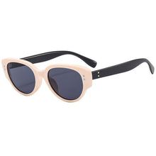 Load image into Gallery viewer, Individuality Simple Oval Sungalsses Women Men Vintage Retro Black Sun Glasses Female Fashion Classic Small Frame Shades
