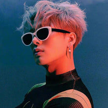Load image into Gallery viewer, Individuality Simple Oval Sungalsses Women Men Vintage Retro Black Sun Glasses Female Fashion Classic Small Frame Shades
