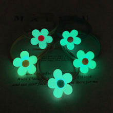Load image into Gallery viewer, Korean Children Noctilucent Flower Scrunchies Women Girls Elastic Hair Rubber Bands Accessories Tie Hair Ring Rope Ponytail Holder Luminous Headdress
