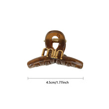 Load image into Gallery viewer, Sweet Mini Acrylic Claw Clip for Women Girls Hair Claw Korean Style Chic Crab Hair Clip Hairpins Women Hair Accessories
