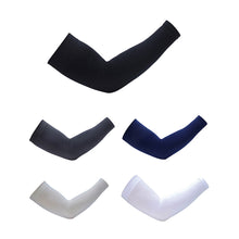 Load image into Gallery viewer, 1 Pair Ice Silk Sports Arm Sleeves Cycling Sun UV Protection Outdoor Travel Running Gym Fitness Cool Summer Arm Sleeves for Man
