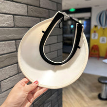 Load image into Gallery viewer, Kids Summer Sun Hat Wide Brim Empty Top Ponytail Cap Beach UV Protection Outdoor Sunscreen Visors Sunshade Girl Bonnet for Children
