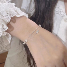 Load image into Gallery viewer, 925 sterling silver Beautiful stars Bracelets for women korean fashion designer party Wedding Jewelry Holiday gifts
