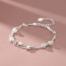 Load image into Gallery viewer, 925 sterling silver Beautiful stars Bracelets for women korean fashion designer party Wedding Jewelry Holiday gifts
