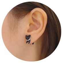 Load image into Gallery viewer, New Funny Small Black Cat Earring for Women Girl Fashion Cute Animal Kitten Earrings Fashion Party Festival Piercing Jewelry
