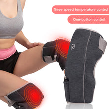 Load image into Gallery viewer, Electric Knee Heating Pad USB Thermal Therapy Heated Knee Brace Support for Arthritis Joint Pain Relief Old Cold Leg Knee Warmer
