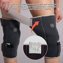 Load image into Gallery viewer, Electric Knee Heating Pad USB Thermal Therapy Heated Knee Brace Support for Arthritis Joint Pain Relief Old Cold Leg Knee Warmer
