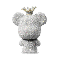 Load image into Gallery viewer, Cute Car Interior Decoration Rhinestone Bear Car Dashboard Doll Balloon Ornament Decoration for Room Decoration Desk Gift
