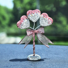 Load image into Gallery viewer, Car Ornament Center Console Decoration Cute Balloon Heart Figure Auto Interior Decoration Pink Dashboard Accessories Gifts
