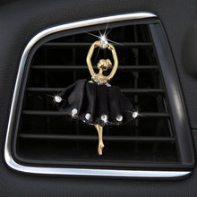 Load image into Gallery viewer, Car Ballet Girl Perfume Clip Air-conditioning Outlet Perfume Clip Ballerina Girl Freshener Fragrance Clip Car Decor Accessories
