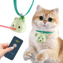 Load image into Gallery viewer, Interactive Laser Cat Toy Adjustable Cat Collar Pet LED Laser Funny Cat Toy for Indoor Cats Kittens Small Dog Necklace Electric Pet Toy
