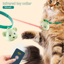 Load image into Gallery viewer, Interactive Laser Cat Toy Adjustable Cat Collar Pet LED Laser Funny Cat Toy for Indoor Cats Kittens Small Dog Necklace Electric Pet Toy
