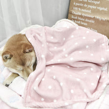 Load image into Gallery viewer, Soft Pet Dog Blanket Thicken Dog Mat Warm Flannel Dog Cat Bed Pet House Double Sided Dog Nest Mat

