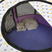 Load image into Gallery viewer, Portable Folding Pet Tent Delivery Room Round Cage For Cat Tent Playpen Puppy Kennel Easy Operation Fence Outdoor Dogs House
