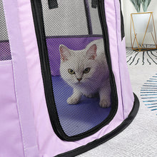 Load image into Gallery viewer, Portable Folding Pet Tent Delivery Room Round Cage For Cat Tent Playpen Puppy Kennel Easy Operation Fence Outdoor Dogs House

