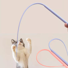 Load image into Gallery viewer, Cat Simulation Mouse Tail Interactive Cat Teaser Wand Pet Interactive Toys for Kitten Catching Toy Playing Teaser Cat Supplies
