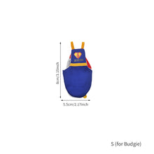 Load image into Gallery viewer, Super Hero Parrot Diaper Flight Suit Diaper Clothes Parrot Parakeet Pigeon Medium Large Pet Bird
