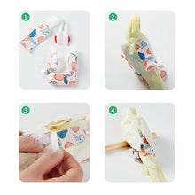 Load image into Gallery viewer, Cute Birds Flight Suit Parrot Diaper Flight Suit Diaper Clothes Parakeet Pigeon Medium Large Pet Bird
