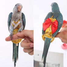 Load image into Gallery viewer, Han-Chinese-clothing Style Birds Flight Suit with Bow Tie Parrot Diaper Flight Suit Diaper Clothes Parakeet Pigeon Medium Large Pet Bird
