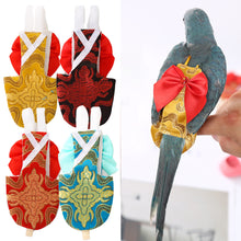 Load image into Gallery viewer, Han-Chinese-clothing Style Birds Flight Suit with Bow Tie Parrot Diaper Flight Suit Diaper Clothes Parakeet Pigeon Medium Large Pet Bird
