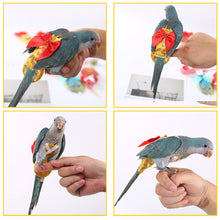 Load image into Gallery viewer, Han-Chinese-clothing Style Birds Flight Suit with Bow Tie Parrot Diaper Flight Suit Diaper Clothes Parakeet Pigeon Medium Large Pet Bird
