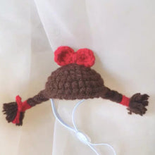 Load image into Gallery viewer, Pet Hamster Budgerigar Cockatiel Peony Parrot Bird Hat Wool Crochet Knitted Parrot Hat Small Animals Mini Hat Birds Toys
