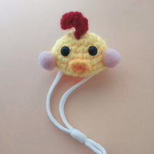 Load image into Gallery viewer, Pet Hamster Budgerigar Cockatiel Peony Parrot Bird Hat Wool Crochet Knitted Parrot Hat Small Animals Mini Hat Birds Toys
