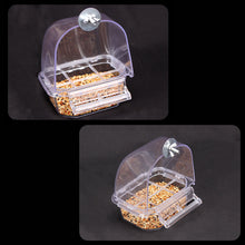 Load image into Gallery viewer, Bird Cage Feeder Parrot Birds Water Hanging Bowl Parakeet Feeder Box Pet Cage Plastic Food Container Bird Supplies
