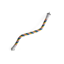 Load image into Gallery viewer, Parrot Bird Standing Toys Cotton Rope Colorful Toy Chew Perches for Bird Cage Standing Woven Rope Bird Accessories Parrot Toys
