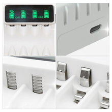 Load image into Gallery viewer, 1PC AA/AAA Battery USB Smart Charger 1.2V Battery Efficient Charger With LCD Display
