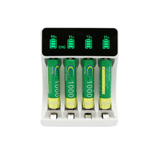 Load image into Gallery viewer, 1PC AA/AAA Battery USB Smart Charger 1.2V Battery Efficient Charger With LCD Display

