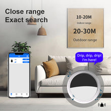 Load image into Gallery viewer, 1PC Smart 5.0 Bluetooth Anti-Lost Alarm Key Wallet Pet Circular Locator Bidirectional Finder For Android IOS
