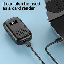 Load image into Gallery viewer, Lapel 5.4 Bluetooth Headphone Multi-Function TF Card MP3 Ultra Long Life Car FM Bluetooth Receiver Audio Adapter
