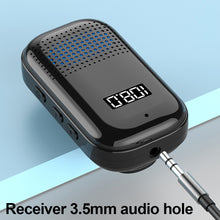 Load image into Gallery viewer, Lapel 5.4 Bluetooth Headphone Multi-Function TF Card MP3 Ultra Long Life Car FM Bluetooth Receiver Audio Adapter
