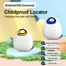 Load image into Gallery viewer, 1PC Oval Smart Bluetooth Children's Anti-Loss Locator Key Wallet Remote Precision Tracker Global Locator For IOS Android
