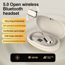 Load image into Gallery viewer, OWS Open 5.3 Wireless Bluetooth Headset TWS Bone Conduction Running Cycling Hanging Ear Headphones
