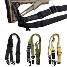 Load image into Gallery viewer, MS2 Nylon Tactical Strap Multi-Functional Single And Double Point Switch Gun Rope For QD Quick Release Buckle Outdoor CS Training Gun Strap
