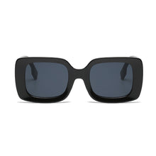 Load image into Gallery viewer, 1PC Stylish Retro Square Framed Sunglasses UV400 Ultraviolet-Proof Protection Sunglasses With Rice Nail Decoration Outdoor Cycling Travel Glasses
